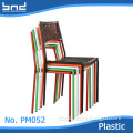 China supplier plastic stacking chairs for dining room